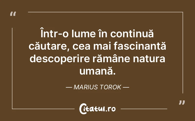 Citat Marius Torok - citate oameni