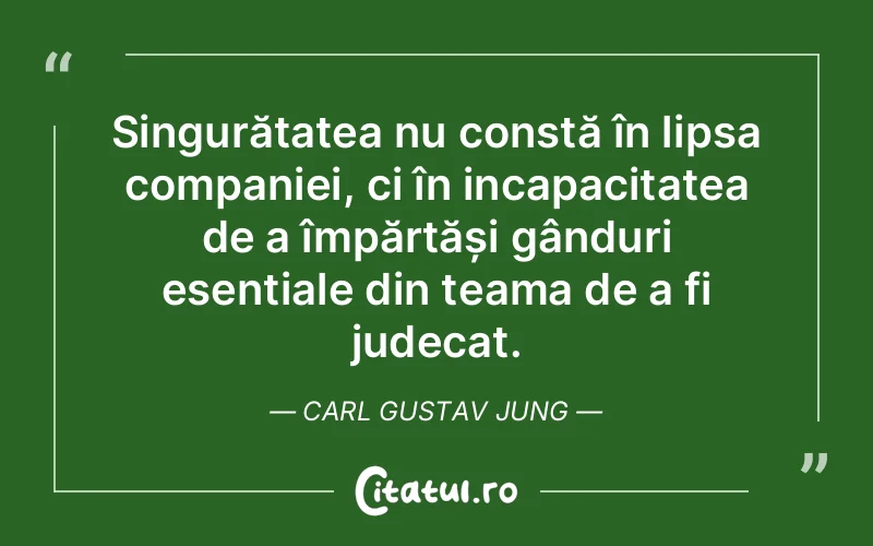 Citat Carl Gustav Jung - citate oameni