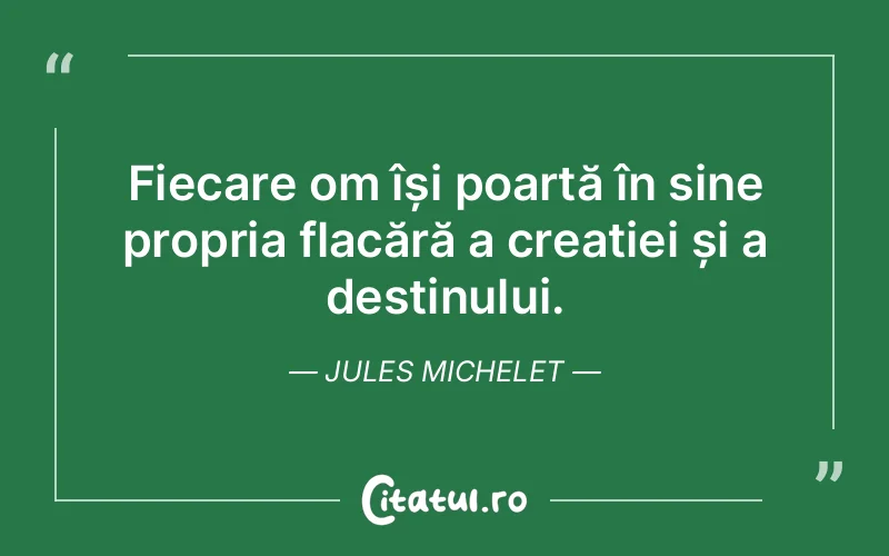 Citat Jules Michelet - citate oameni