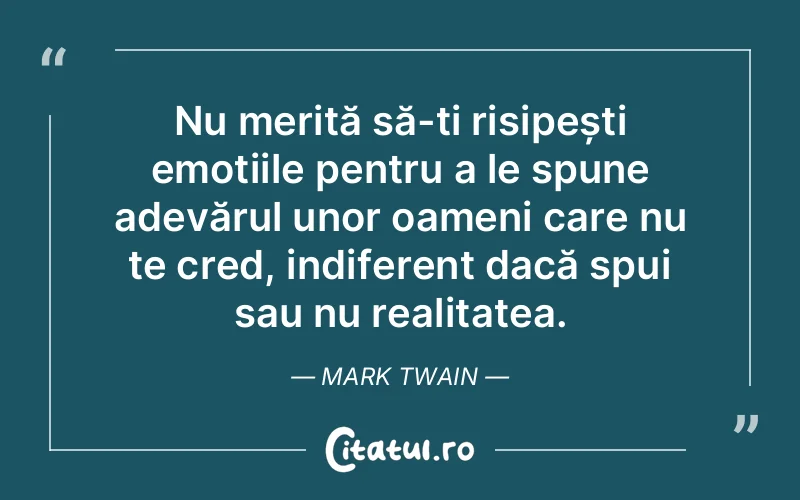 Citat Mark Twain - citate oameni