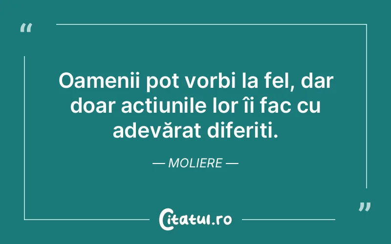 Citat Moliere - citate oameni