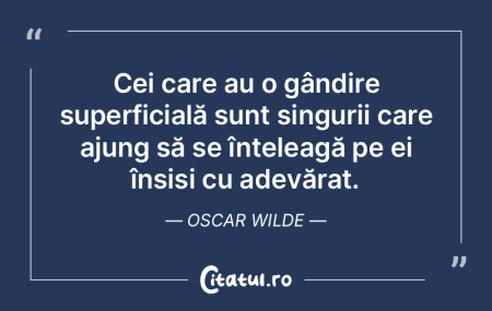 Realitatea fiecăruia dintre noi este mo...