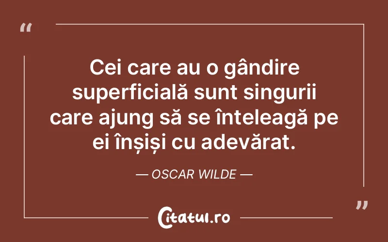 Citat Oscar Wilde - citate oameni