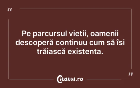 Omul este mai nobil decât moartea, prea...