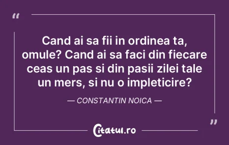 Ființa umană are o predispoziție natu...
