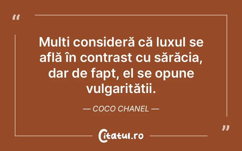 Citat Coco Chanel - citate oameni