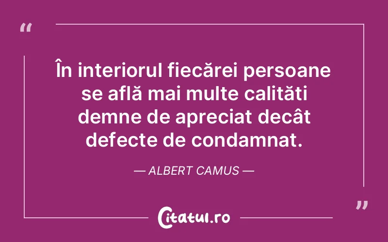 Citat Albert Camus - citate oameni
