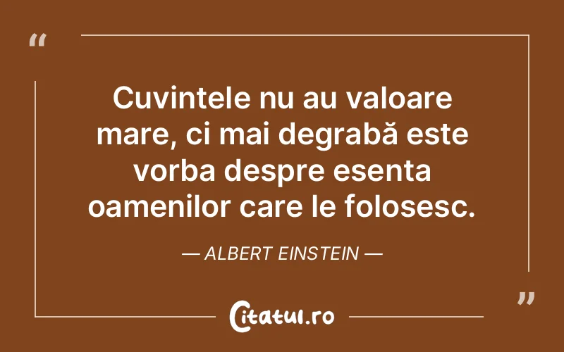 Citat Albert Einstein - citate oameni