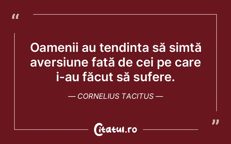 Citat Cornelius Tacitus - citate oameni