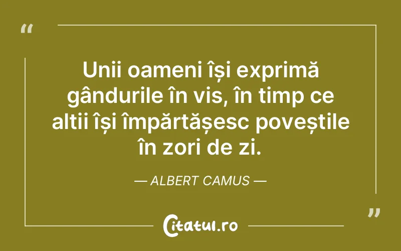 Citat Albert Camus - citate oameni