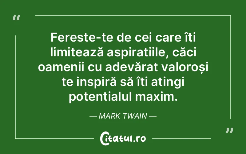 Citat Mark Twain - citate oameni