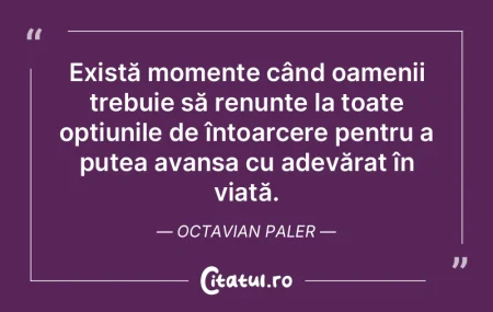 Omul se naște pentru ca într-o zi să ... Omul se naște pentru ca într-o zi să ...