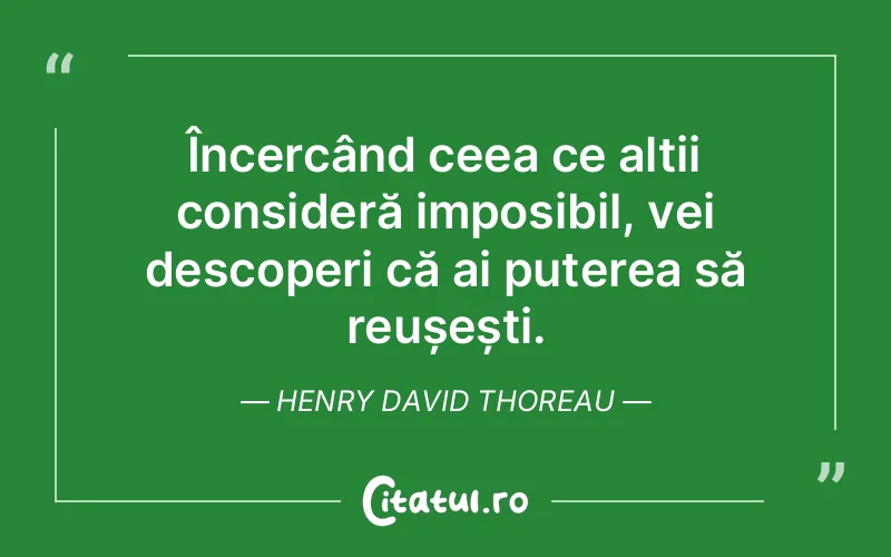 Citat Henry David Thoreau - citate oameni