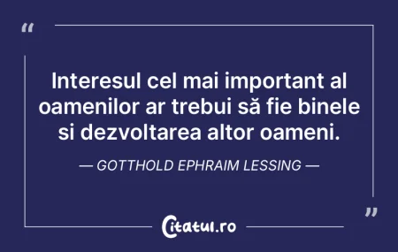 Ființa umană reprezintă o eternitate ...