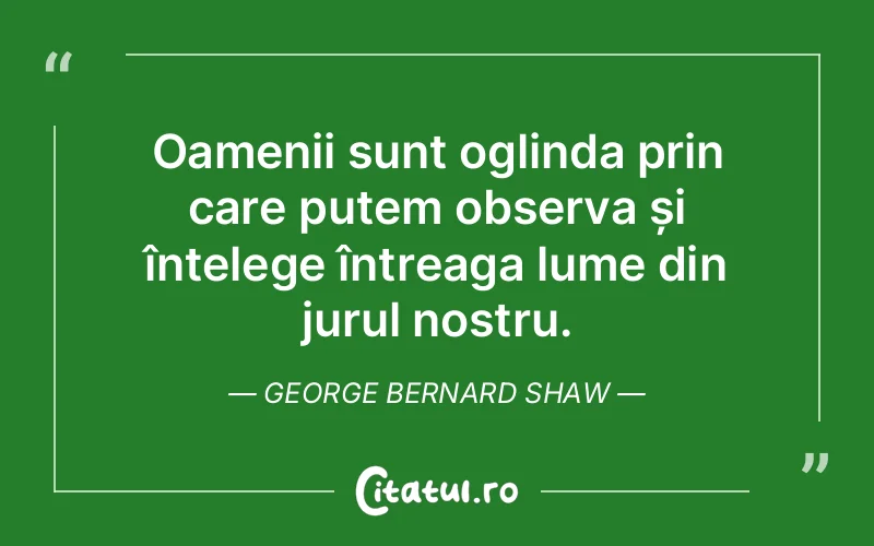 Citat George Bernard Shaw - citate oameni