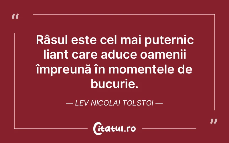 Citat Lev Nicolai Tolstoi - citate oameni