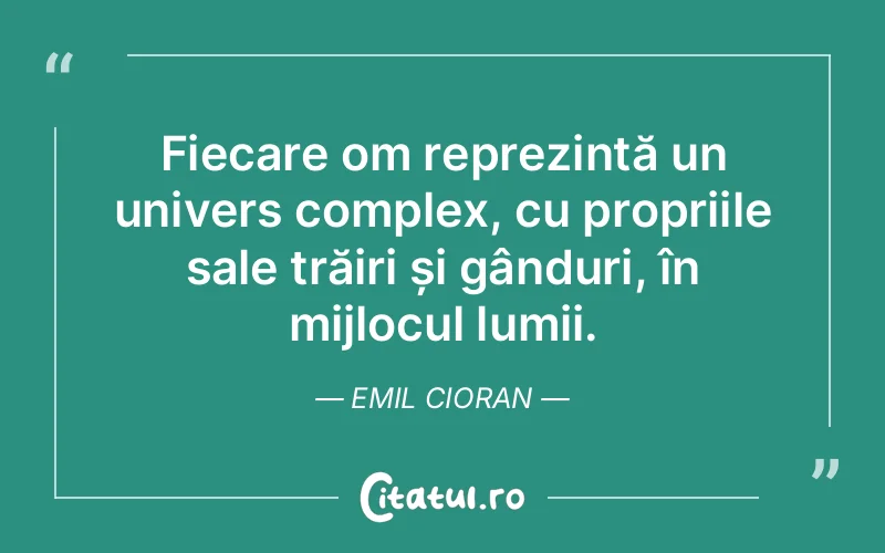 Citat Emil Cioran - citate oameni