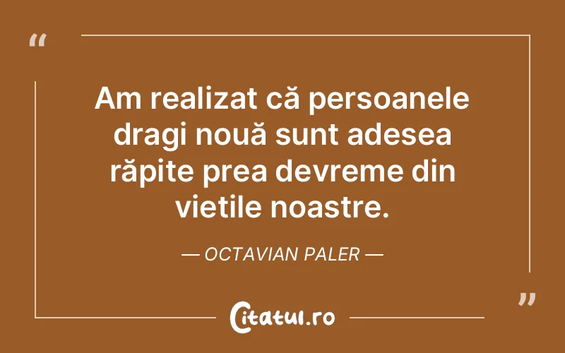 Citat Octavian Paler - citate oameni