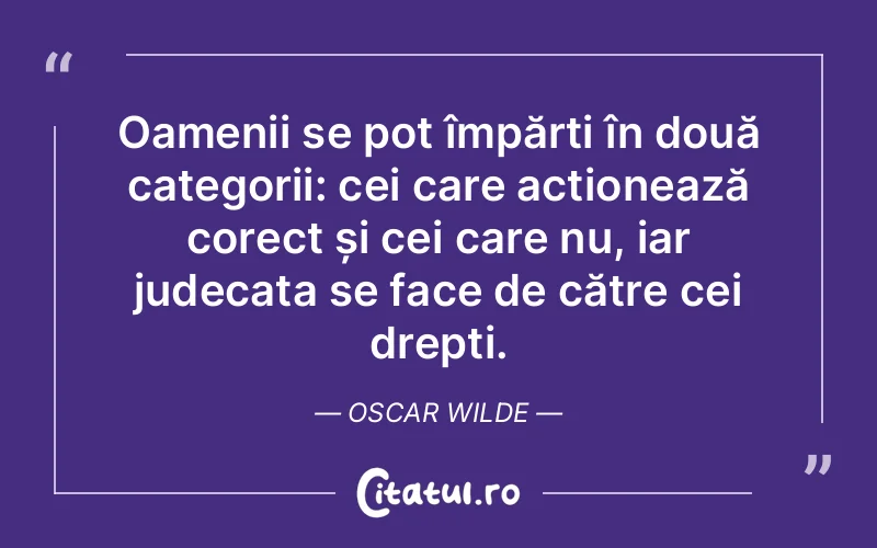 Citat Oscar Wilde - citate oameni
