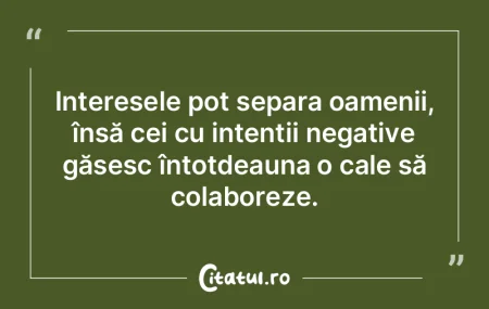 Cei cu adevărat remarcabili își anali...