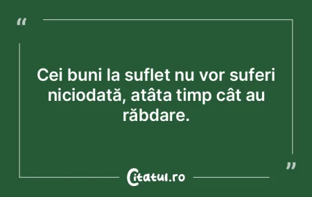 Cei cu un caracter solid își recunosc ...
