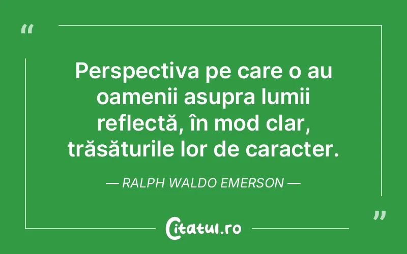Citat Ralph Waldo Emerson - citate oameni