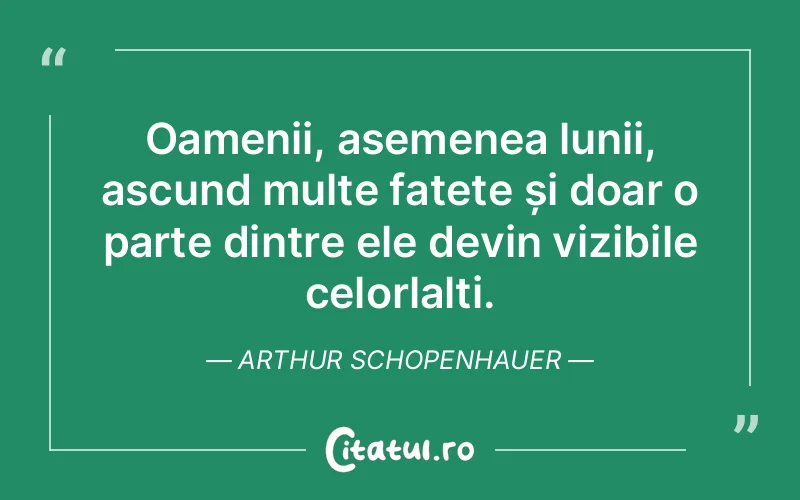 Citat Arthur Schopenhauer - citate oameni