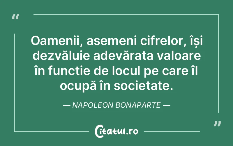 Citat Napoleon Bonaparte - citate oameni