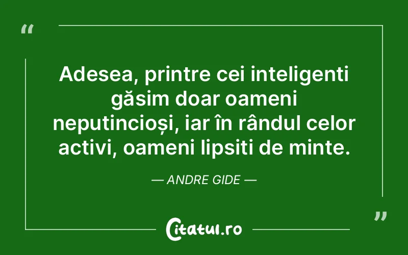 Citat Andre Gide - citate oameni