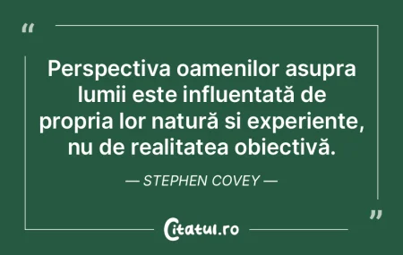 Fără o viziune clară, oamenii se înd...