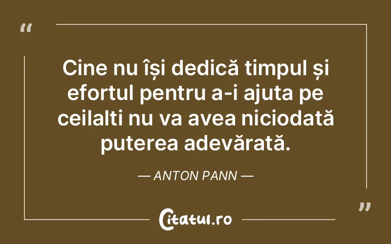 Citat Anton Pann - citate oameni