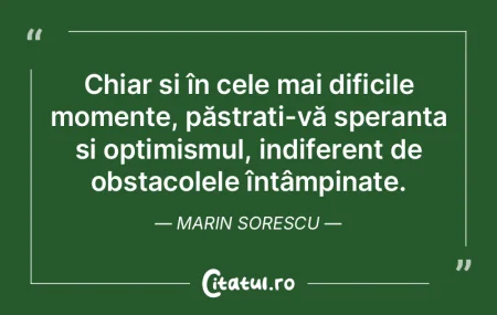 Arta are puterea de a reda speranța lum... Arta are puterea de a reda speranța lum...