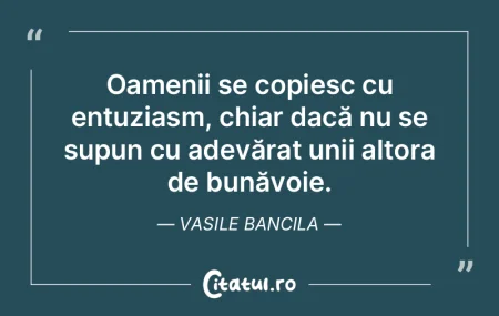 Omul contemporan a ajuns, fără să vre...