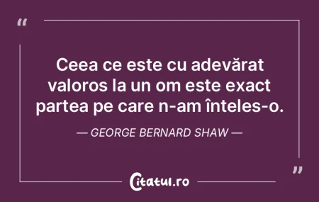 Ceea ce este cu adevărat valoros la un ...