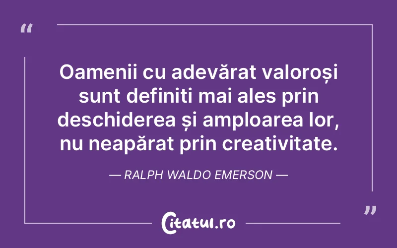 Citat Ralph Waldo Emerson - citate oameni