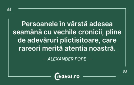 Adesea, cei mai înțelepți își manif...
