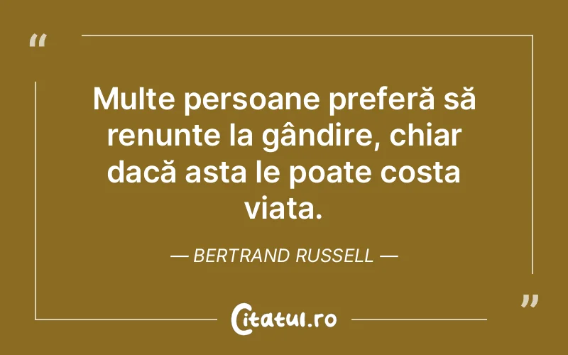 Citat Bertrand Russell - citate oameni