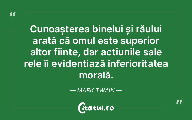 Citat Mark Twain - citate oameni