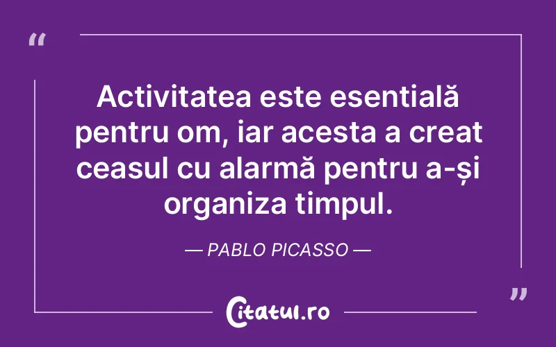 Citat Pablo Picasso - citate oameni