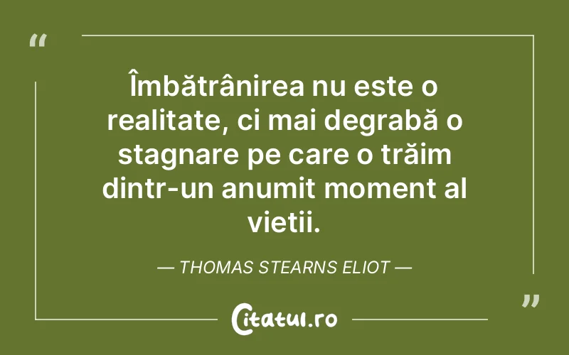 Citat Thomas Stearns Eliot - citate oameni