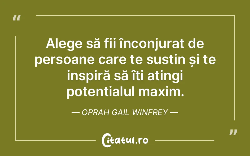 Citat Oprah Gail Winfrey - citate oameni