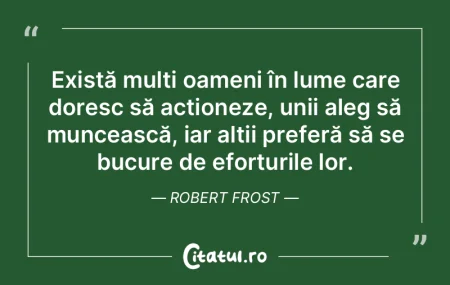 Îmi este imposibil să nu percep realit...