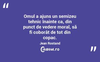 Omul a ajuns un semizeu tehnic înainte ... Omul a ajuns un semizeu tehnic înainte ...