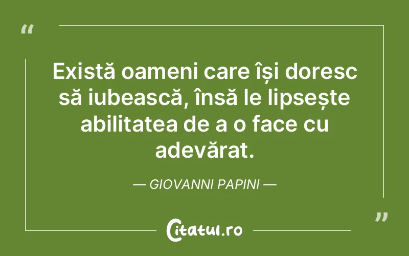 Citat Giovanni Papini - citate oameni