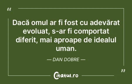 Când cineva discută despre caracterul ...