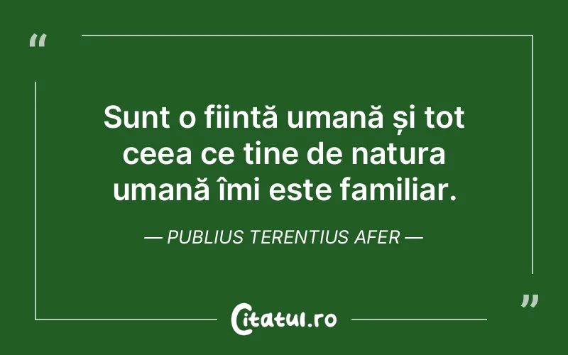 Citat Publius Terentius Afer - citate oameni