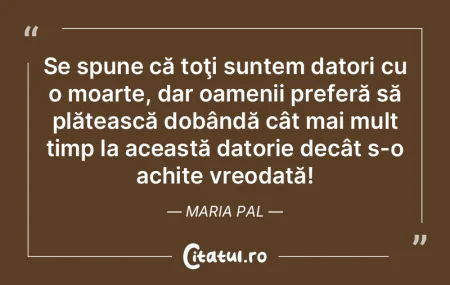 Dacă ironia s-ar găsi "pe toate drumur...