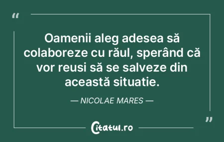 Deși oamenii pot înfrunta multe slăbi...
