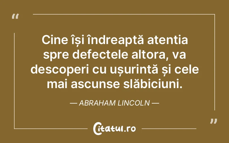 Citat Abraham Lincoln - citate oameni