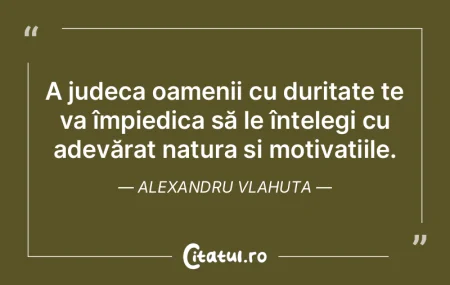 Toți oamenii au valoare egală, iar imp...